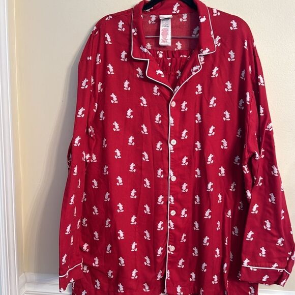 Men’s Disney Store Holiday Mickey Pajamas - Picture 4 of 10